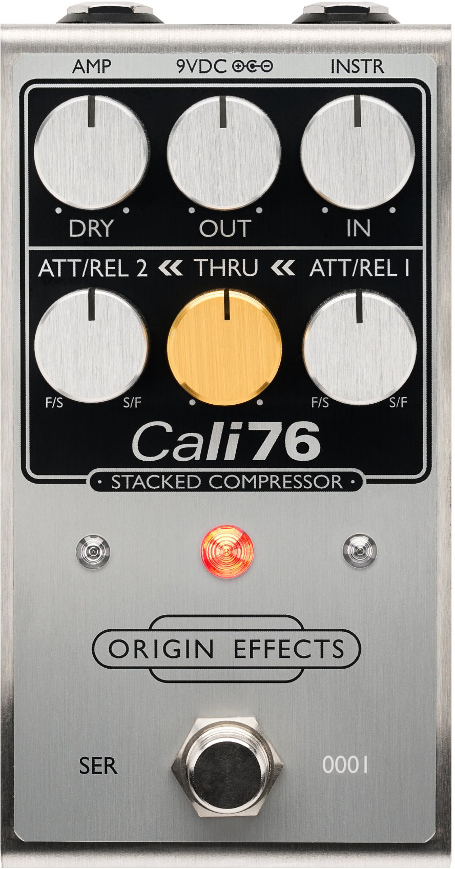 Origin Effects Cali76 Stacked Compressor - PÉdale Compression / Sustain / Noise Gate - Main picture