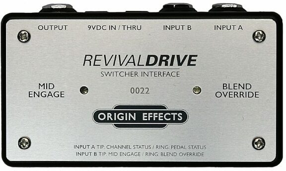 Origin Effects Revival Drive Switcher Interface - Footswitch & Commande Divers - Main picture