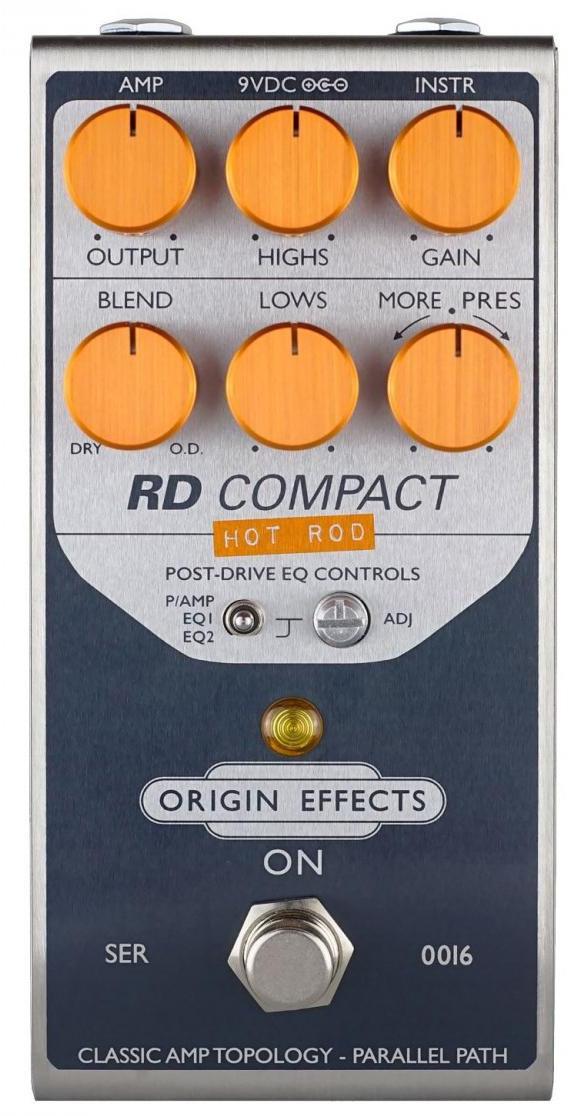 Pédale overdrive / distortion / fuzz Origin effects Revivaldrive RD Compact Hot Rod
