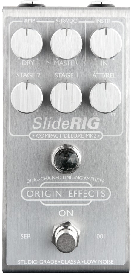 Origin Effects Sliderig Compact Deluxe Mk2 Laser Engraved Ltd - PÉdale Compression / Sustain / Noise Gate - Main picture