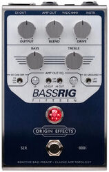 Preampli basse Origin effects BASSRIG Fifteen