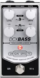 Pédale compression / sustain / noise gate basse Origin effects DCX Bass
