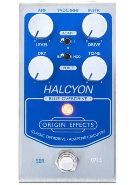 Origin effects Halcyon Blue Overdrive Overdrive, distortion & fuzz