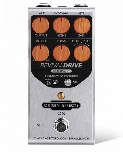 Pédale overdrive / distortion / fuzz Origin effects Revival Drive Compact