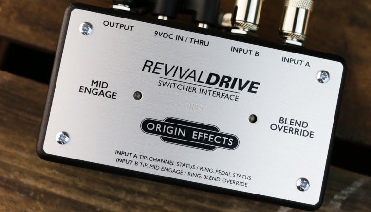 Origin Effects Revival Drive Switcher Interface - Footswitch & Commande Divers - Variation 2
