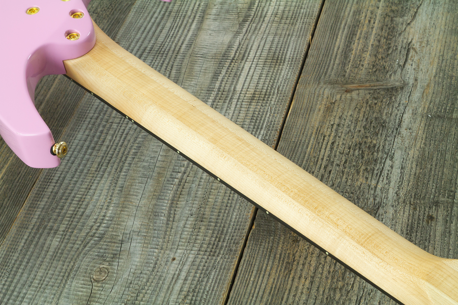 Ormsby Goliath Headless 7 Gtr Run 14 7c Multiscale 2h Ht Eb - Shell Pink - Guitare Électrique Multi-scale - Variation 11