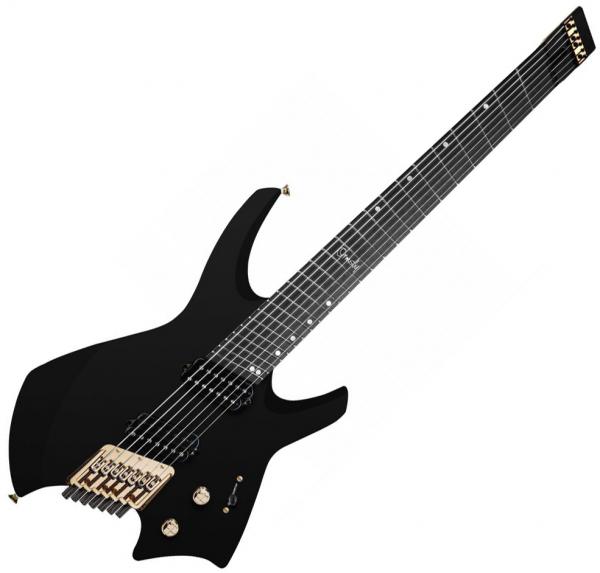 Guitare électrique multi-scale Ormsby Goliath Headless GTR 7 Run 14 - Tuxedo black