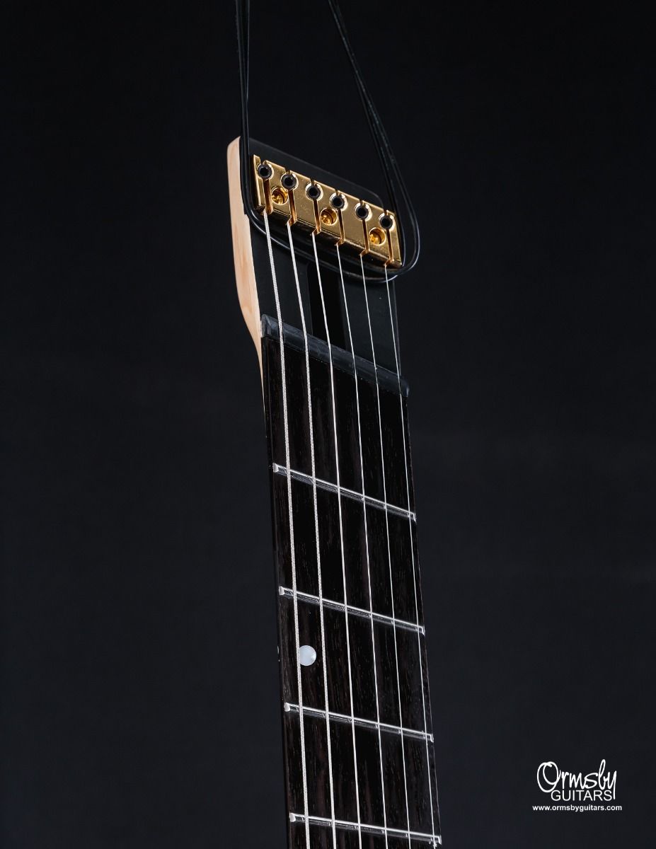 Ormsby Goliath Headless Gtr 7c Multiscale 2h Ht Eb - Tuxedo Black - Guitare Électrique Multi-scale - Variation 2