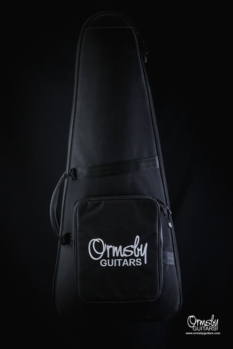 Ormsby Goliath Headless Gtr 7c Multiscale 2h Ht Eb - Tuxedo Black - Guitare Électrique Multi-scale - Variation 3