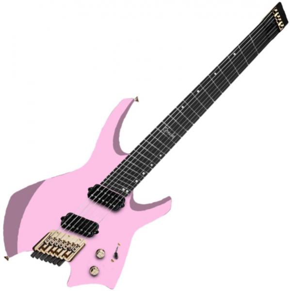 Guitare électrique multi-scale Ormsby Goliath Headless GTR 6 Run 14C ...
