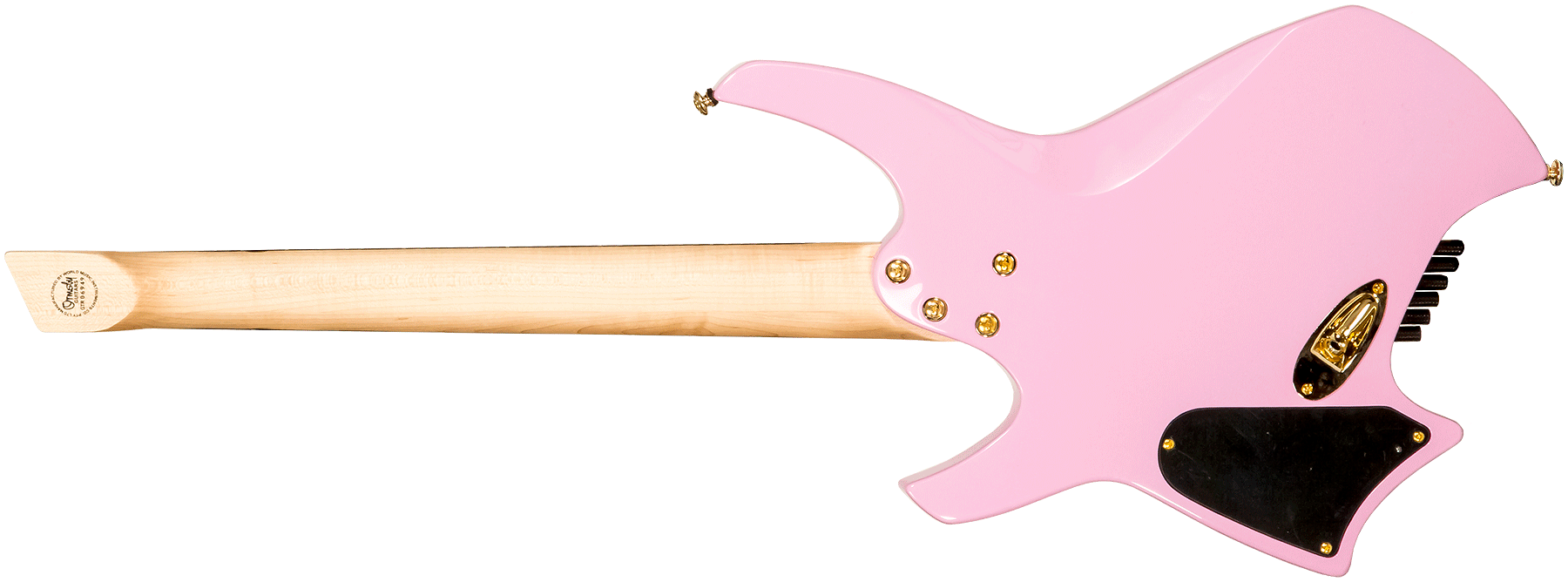 Ormsby Goliath Headless Gtr Run 14c Multiscale 2h Ht Eb - Shell Pink - Guitare Électrique Multi-scale - Variation 7