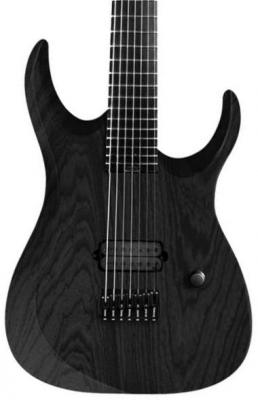 Guitare électrique baryton Ormsby Dino Cazares DC GTR 6 Baritone - Max blak