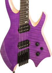 Guitare électrique multi-scale Ormsby Goliath Headless GTR - Purpull