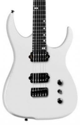 Guitare électrique solid body Ormsby Hype GTI-S 6 Standard Scale - White ermine 