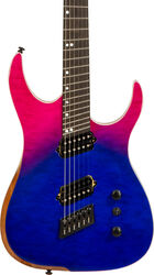 Guitare électrique multi-scale Ormsby Hype GTR 6 Mahogany - Quilted dragon