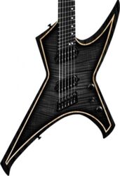 Guitare électrique forme str Ormsby Metal X GTR Run 16 - Dahlia black