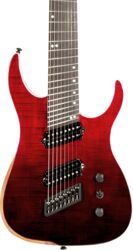 Guitare électrique 8 cordes Ormsby Hype GTR 8 LTD Run 16 #GTR07641 - Blood bath