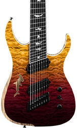 Guitare électrique multi-scale Ormsby Hype GTR Shark 8-String - Sunset