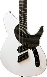 Guitare électrique forme tel Ormsby TX GTR Carbon 6 - Ermine white