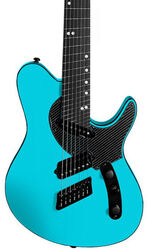 Guitare électrique 7 cordes Ormsby TX GTR Carbon 7-string - Azure blue