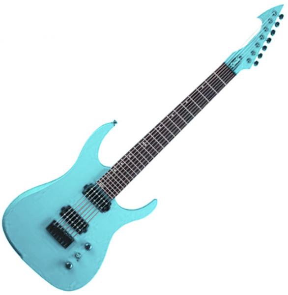 Guitare électrique baryton Ormsby Hype GTI-S 7 Standard Scale - Opaline blue