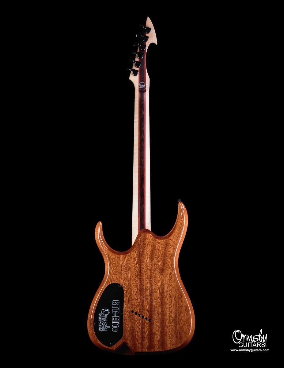 Ormsby Hype Gtr Elite 2 6c Multiscale 2h Ht Eb - Karelian Birch Natural - Guitare Électrique Multi-scale - Variation 1