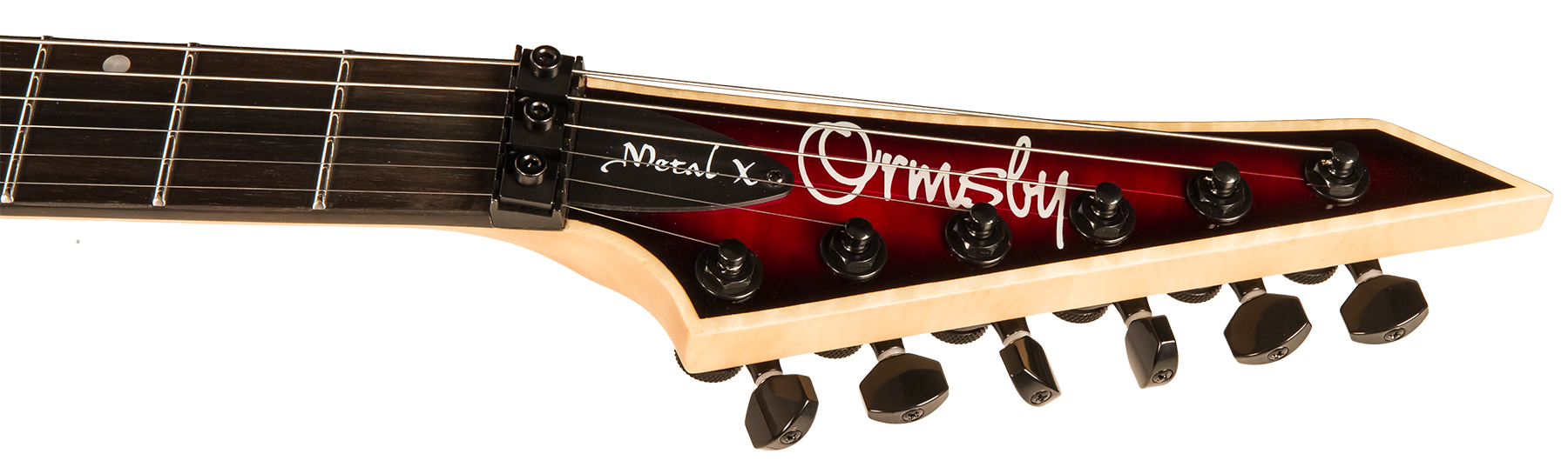 Ormsby Metal X 6 Hh Fr Eb - Red Dead - Guitare Électrique MÉtal - Variation 4