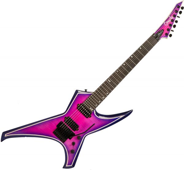 Guitare électrique baryton Ormsby Metal X 7 - Dragonburst