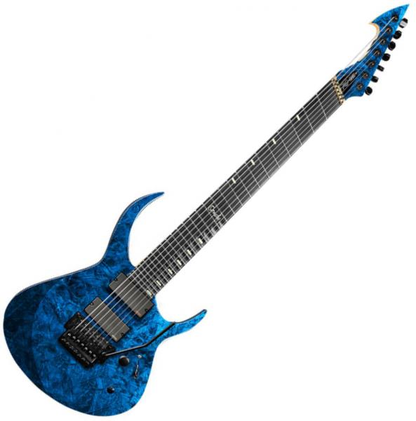 Guitare électrique solid body Ormsby Rusty Cooley RC-One GTR 6-String - Blue marblizer
