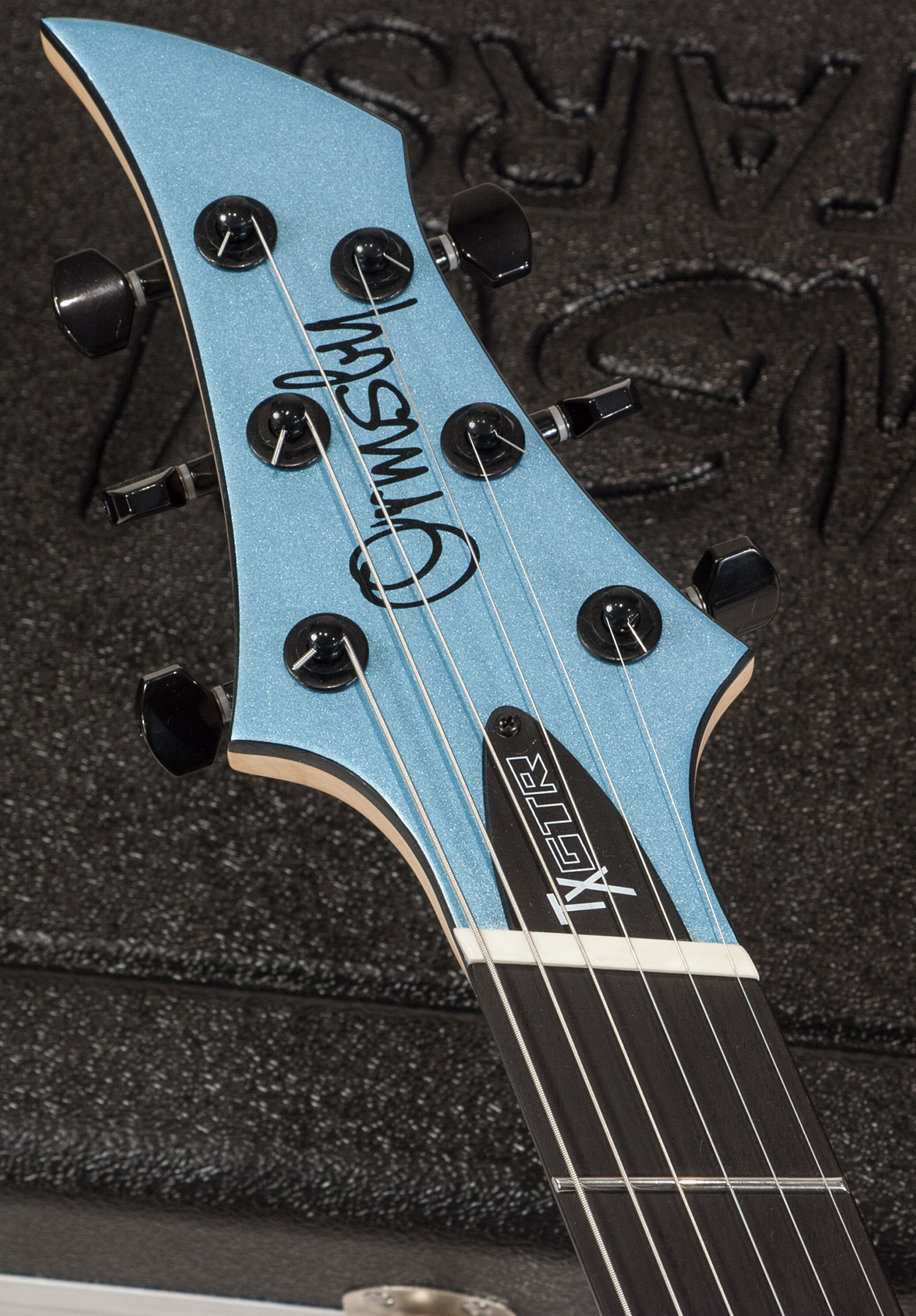 Ormsby Tx Gtr 6 Hs Ht Eb - Azure Blue - Guitare Électrique Multi-scale - Variation 4