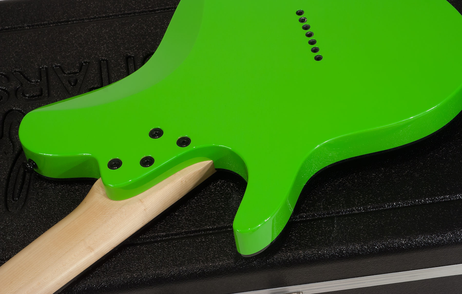 Ormsby Tx Gtr 7 Hs Ht Eb - Chernobyl Green - Guitare Électrique Multi-scale - Variation 3