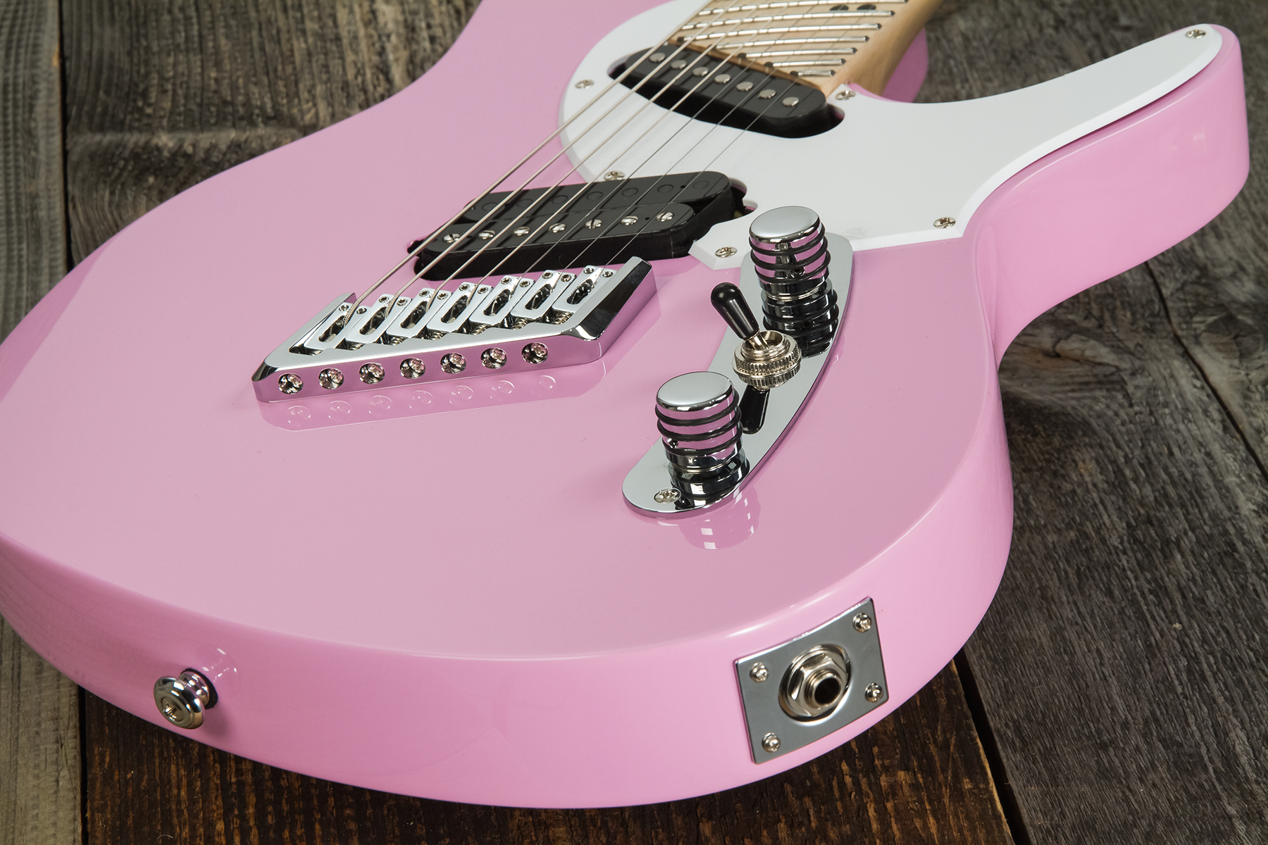 Ormsby Tx Gtr Vintage 7c Multiscale Hs Ht Mn - Shell Pink - Guitare Électrique Multi-scale - Variation 4