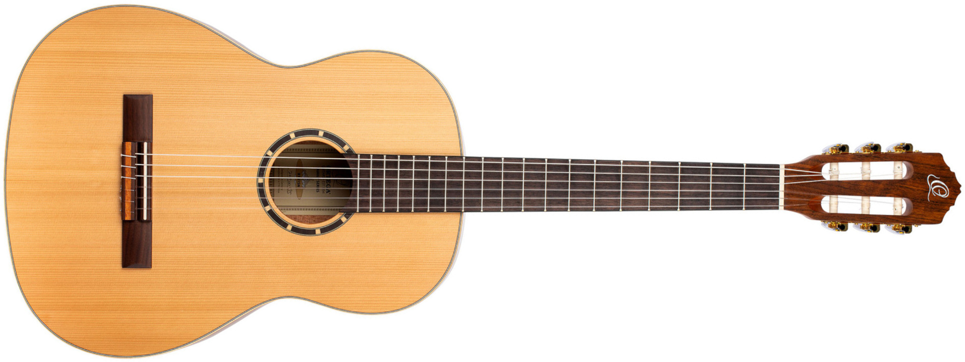 Ortega R131 48mm Table Massive Cedre Acajou So + Housse - Natural - Guitare Classique Format 4/4 - Main picture