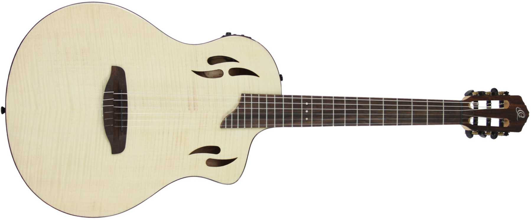 Ortega Tourplayer Deluxe Lau - Natural - Guitare Classique Format 4/4 - Main picture