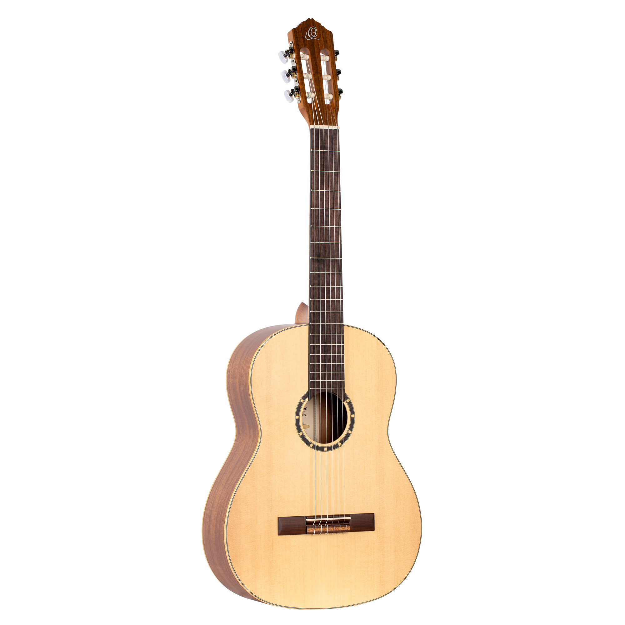 Ortega R121 52mm Epicea Acajou So + Housse - Natural - Guitare Classique Format 4/4 - Variation 3