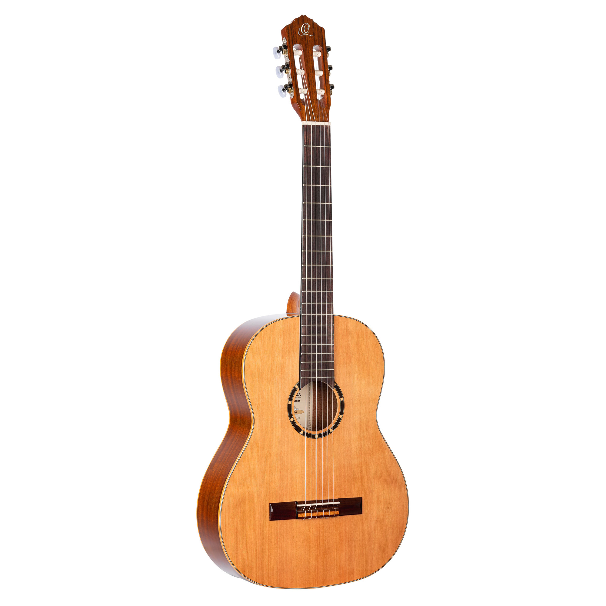 Ortega R122g Gloss 52mm Cedre Acajou So + Housse - Natural - Guitare Classique Format 4/4 - Variation 3