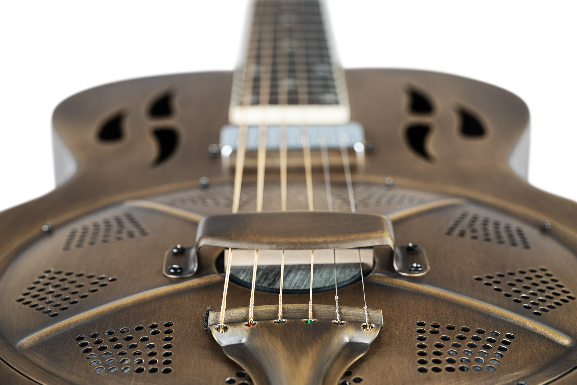 Ortega Rrg60e Resonator - Antique Burst - Dobro Resonateur - Variation 1