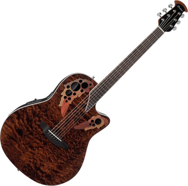 Ovation CE48P-TGE-G Celebrity Elite Exotic - natural Folk guitar