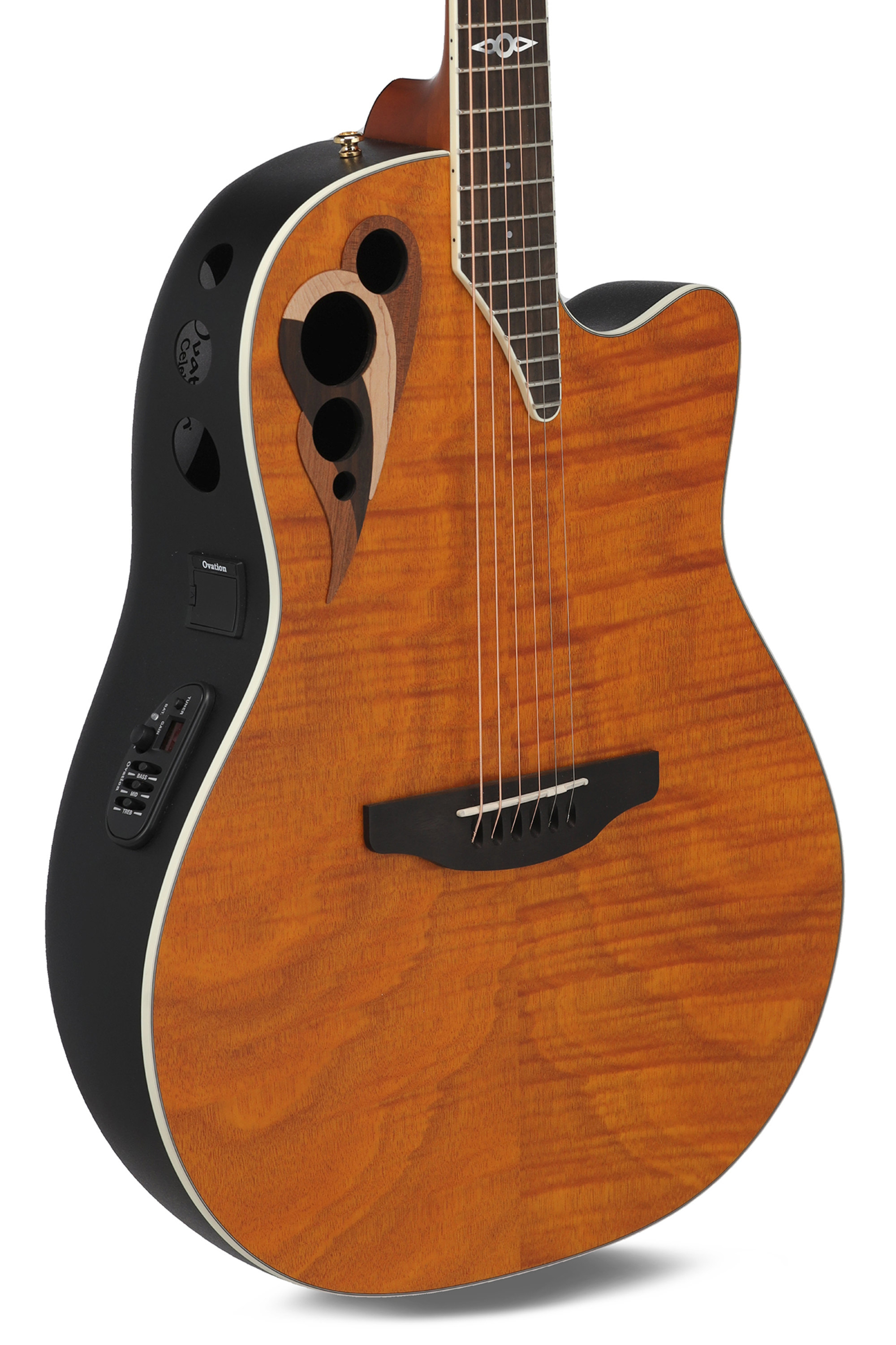 Ovation Celebrity Elite Deluxe Plus Ltd 2026 Quilted - Natural - Guitare Folk - Variation 2