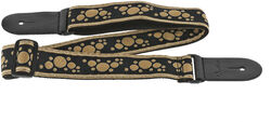 Sangle courroie Ovation SANGLE GUITARE SIGNATURE NYLON RETRO GOLD