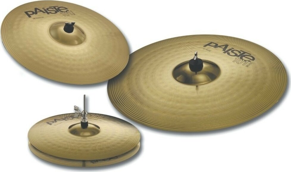 Paiste 101 Brass Universel 14 16 20 - Pack Cymbales - Main picture