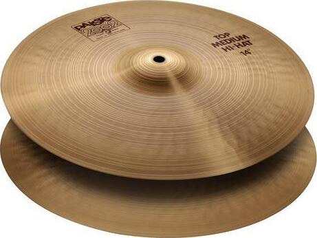 Paiste 2002   Medium Hi Hat 14 - 14 Pouces - Cymbale Hi Hat Charleston - Main picture