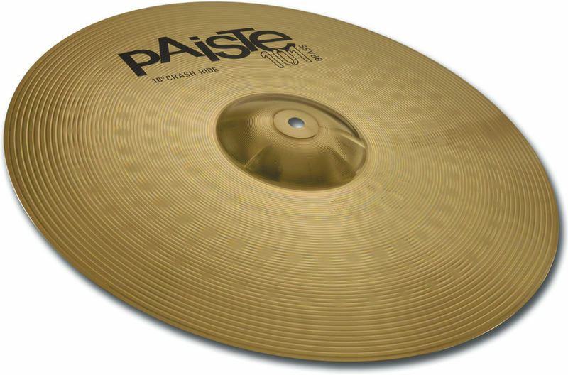 Paiste Crash Ride 101 Brass - 18 Pouces - Cymbale Crash - Main picture