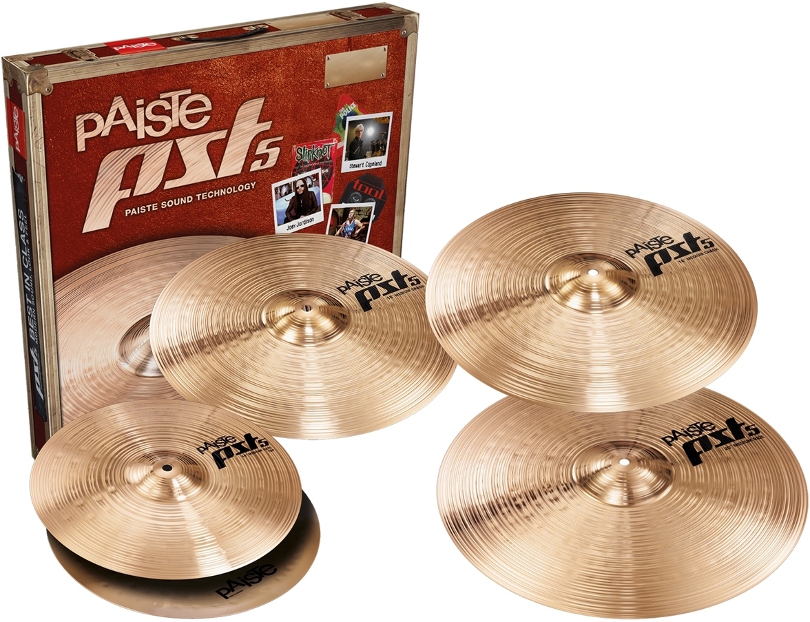 Paiste Paiste Pst5 U Set+16 Paiste Pst5 U-set 14/18/20 - Pack Cymbales - Main picture