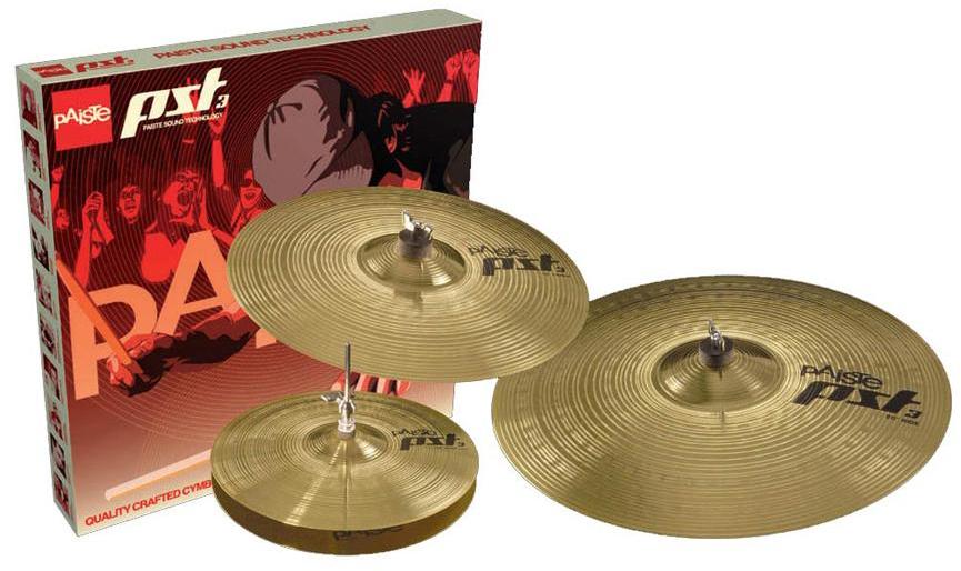 Pack cymbales Paiste PST3 Universal Set 14-16-20