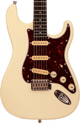 Guitare électrique forme str Patina guitars PS-3 OW - Olympic white