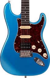 Guitare électrique forme str Patina guitars PS-4 LPB - Lake placid blue
