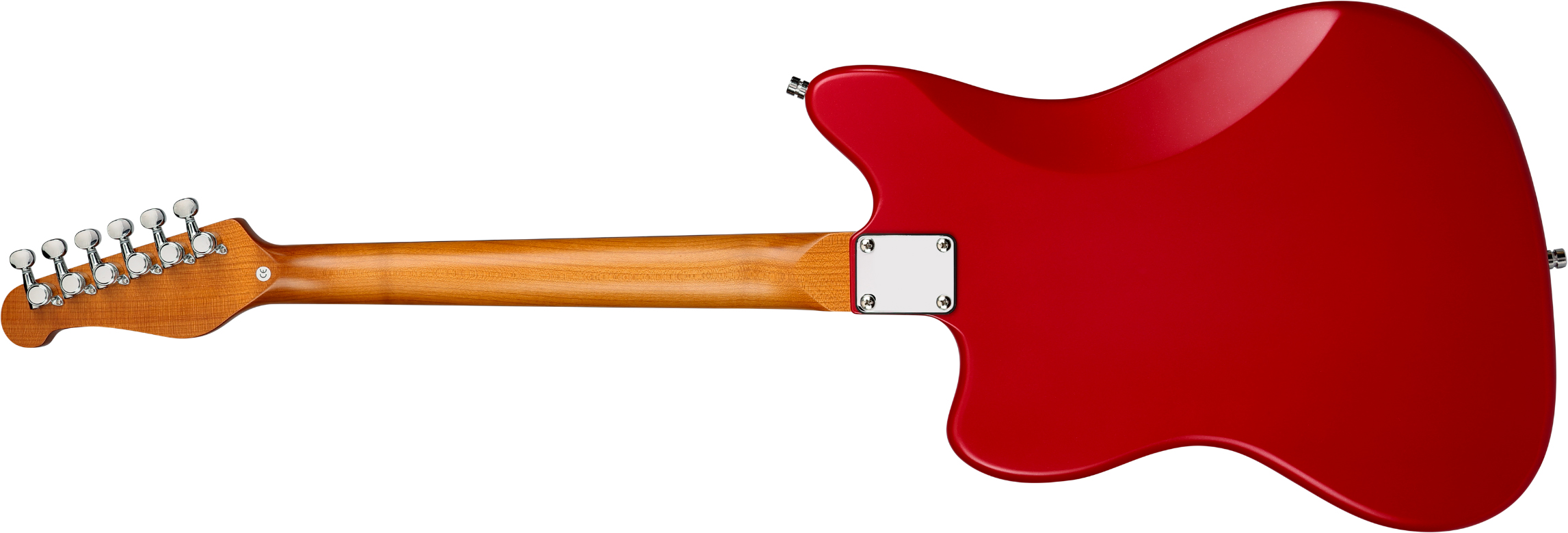 Patina Guitars Pj3 Car 2s Trem Rw - Candy Apple Red - Guitare Électrique RÉtro Rock - Variation 1