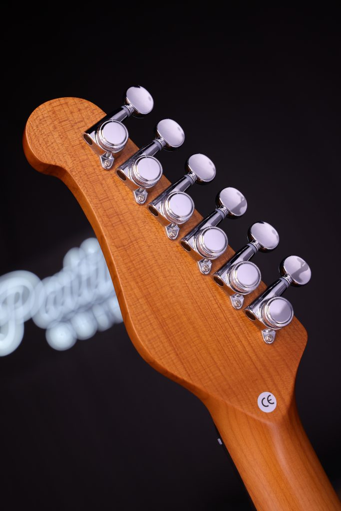 Patina Guitars Pj3 Car 2s Trem Rw - Candy Apple Red - Guitare Électrique RÉtro Rock - Variation 4
