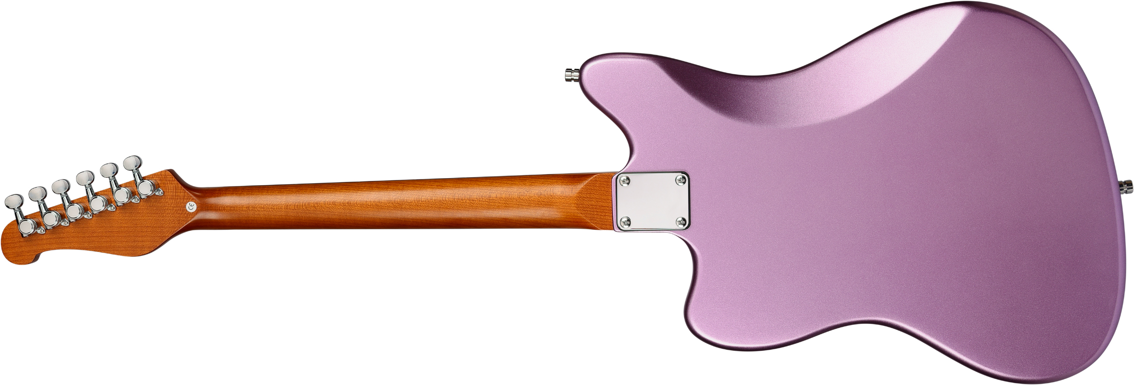 Patina Guitars Pj3 Pp 2s Trem Rw - Purple - Guitare Électrique RÉtro Rock - Variation 1